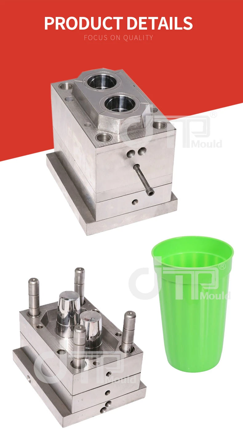 China Customized High Quality Good Sell Plastic Bottle Glass Wine Cup Injection Mould